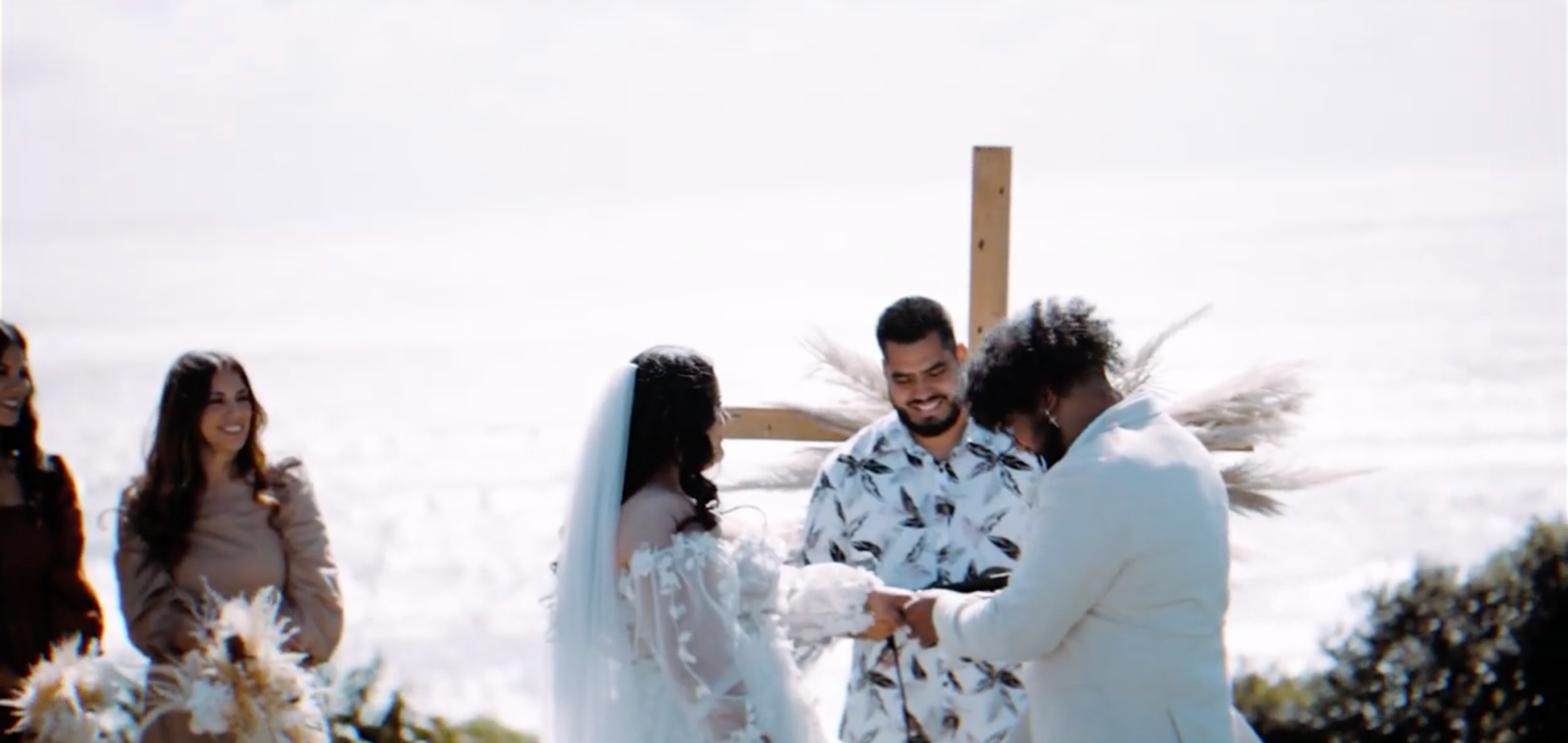 Featured wedding film still