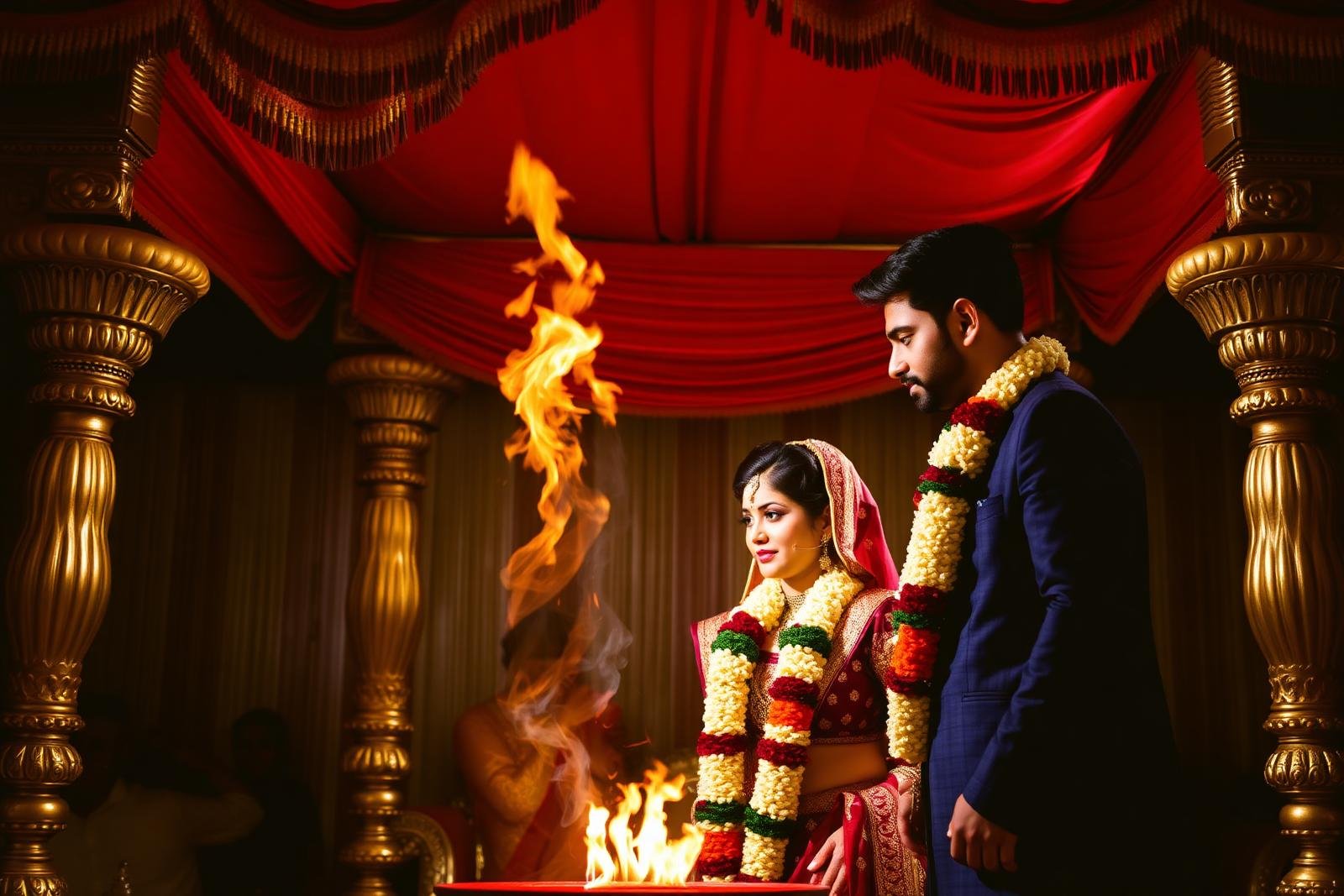 Fire, vows, and seven sacred steps